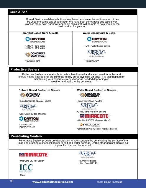 2019 Concrete Equipment and Supply - Contractor's Guide