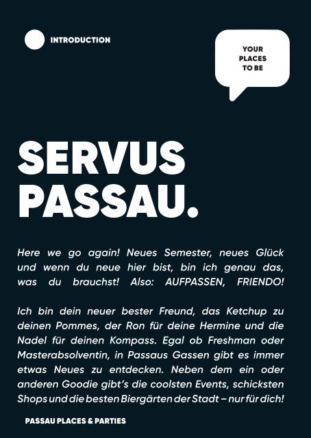 Passau Places and Parties - Issue 