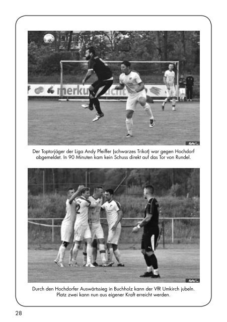 SV Hochdorf Sport Report 05.05.2019