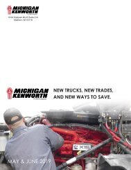 May / June Michigan Kenworth Parts Flyer