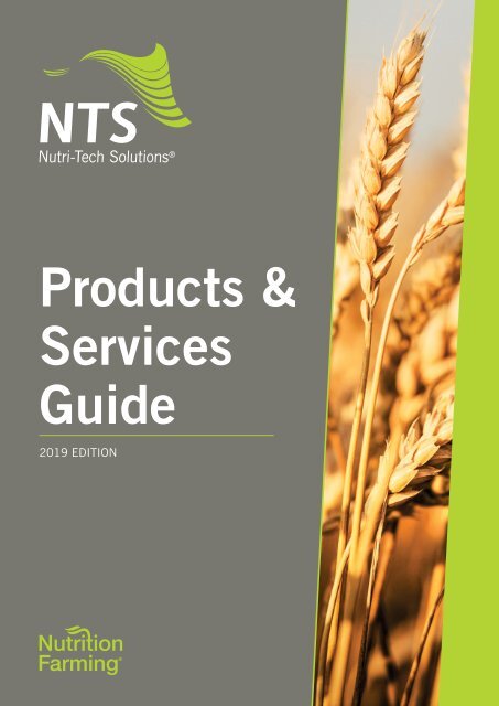 Products and Services Guide 2019