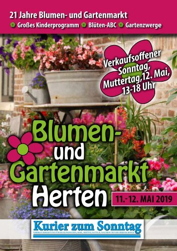 Blumenmarkt Herten A5 Mai 2019 online