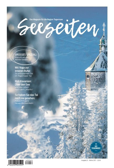 Seeseiten Das Magazin Fur Die Region Tegernsee Nr 51 Ausgabe