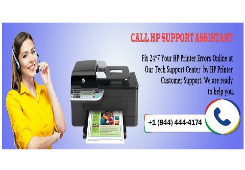 Call Hp Support Assistant | Call +1-(844)-444-4174