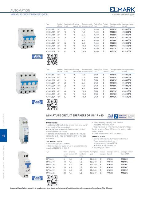 ELMARK CATALOGUE 2021