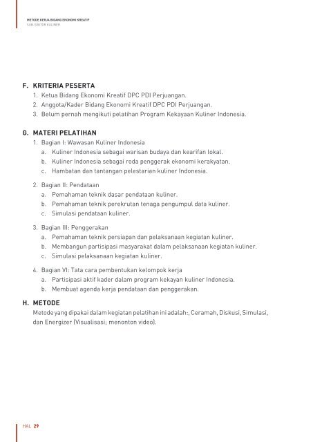 Program Kekayaan Kuliner Indonesia