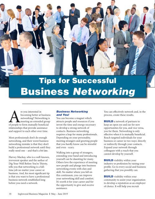 Inglewood Business Magazine May 2019