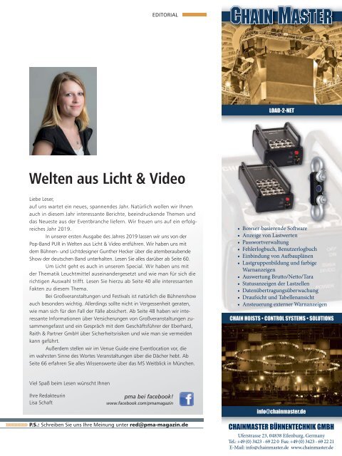 pma Ausgabe 1/2019