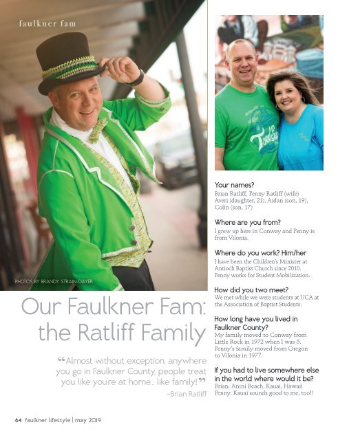 Faulkner Lifestyle May 2019 Issue