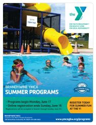 Brandywine YMCA Summer Program Guide 