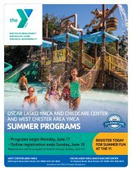 Oscar Lasko & West Chester Area YMCA Summer Program Guide