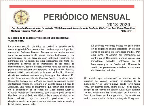 Periódico ABRIL 2019 | AMGP Delegación México