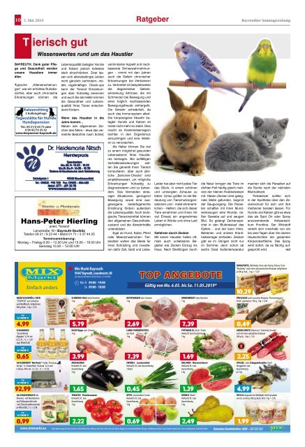 2019-05-05 Bayreuther Sonntagszeitung