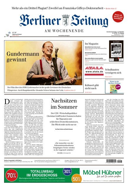 Berliner Zeitung 04.05.2019