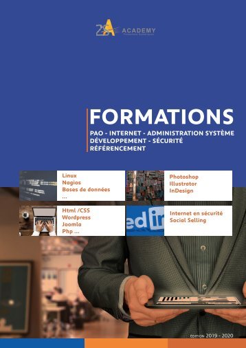 Formations numériques : catalogue 2s-academy