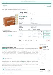 Vidalista 10 (Tadalafil 10mg) Online ✔Low Price at USA, UK, CA