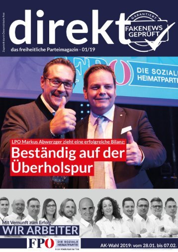 FPÖ Tirol | Direkt | 01/2019