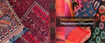 Handloom Products Exporter in India