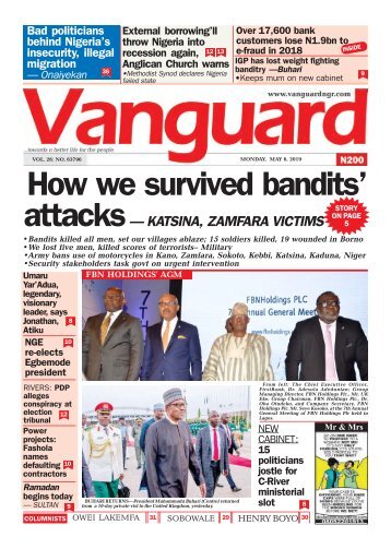 06052019 - How we survived bandits’ attacks — KATSINA, ZAMFARA VICTIMS