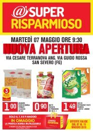 Superrisparmioso Nuova Apertura San Severo