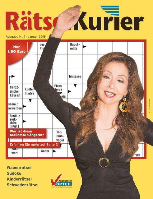 Rätsel Kurier Januar