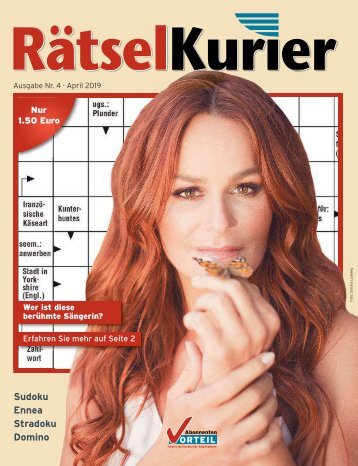 Rätsel Kurier April