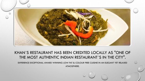 Khan's Restaurant - Best Indian Restaurant & Takeaway In Battersea, London