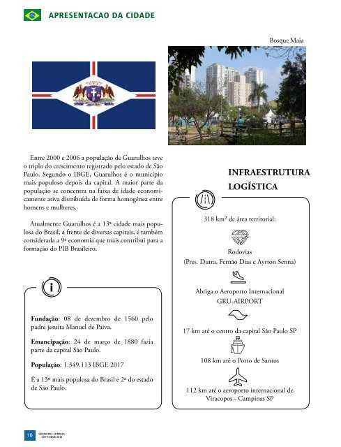 City's Book Guarulhos SP 2018-19
