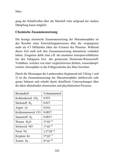 Mars - Der rote Planet