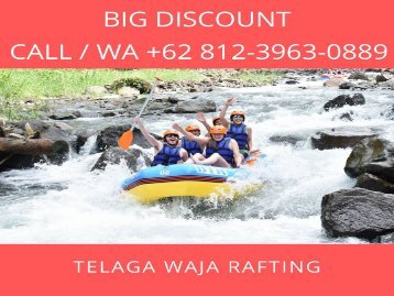 TERMURAH! WA +62 812-3963-0889, Harga Promo Telaga Waja Rafting Bali
