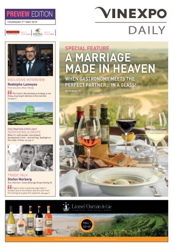 Vinexpo Daily 2019 - Preview Edition