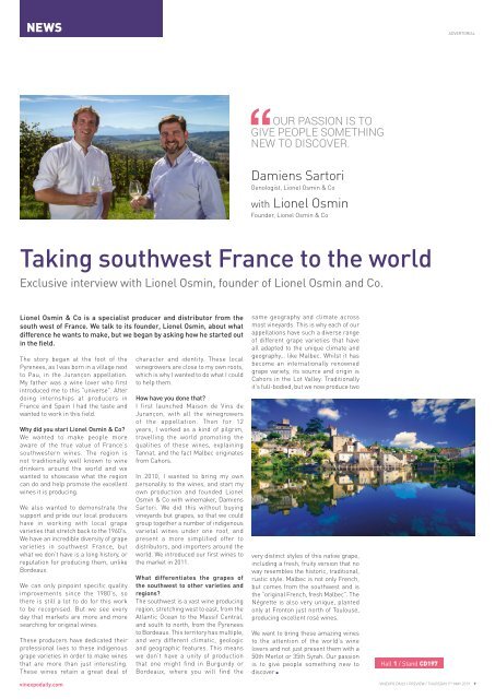 Vinexpo Daily 2019 - Preview Edition