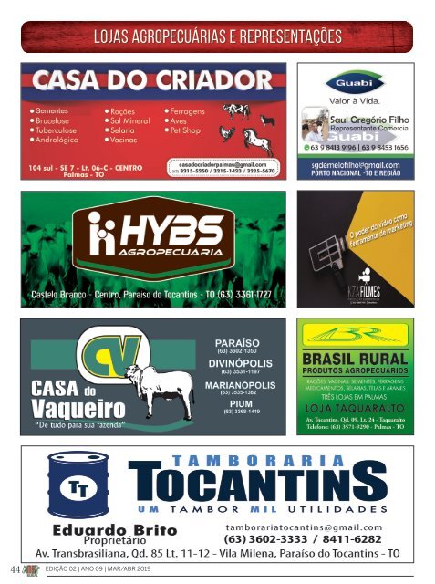 GUIA 2019 - Revista MB Rural