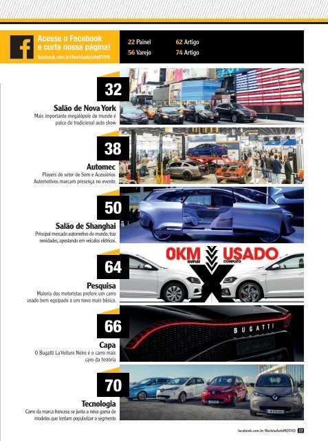 REVISTA AUTOMOTIVO - EDIÇÃO 140 - MAIO DE 2019