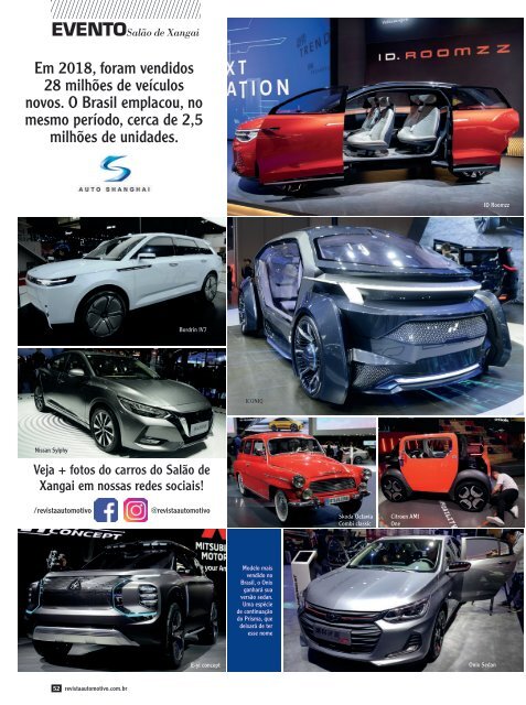 REVISTA AUTOMOTIVO - EDIÇÃO 140 - MAIO DE 2019