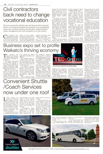 Waikato Business News April/May 2019