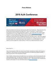 2019 AJA Conference