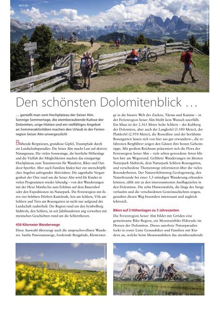 Südtirol Magazin Sommer 2019 - Die Welt