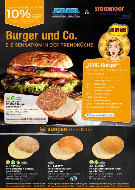 Burger & Co. – Die Sensation in der Trendküche