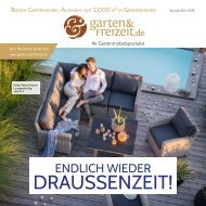 Endlich wieder Draußenzeit - Magalog 2 / 2019