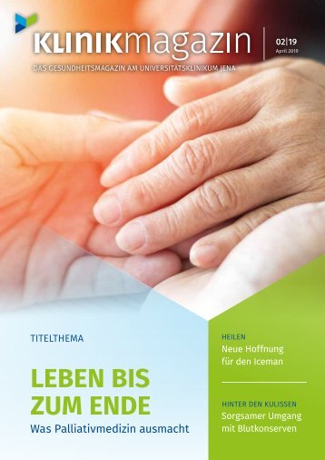 UKJ-Klinikmagazin 2/2019