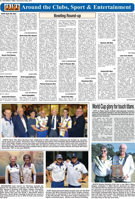 The Weekly TImes - TWT - 8th May 2019