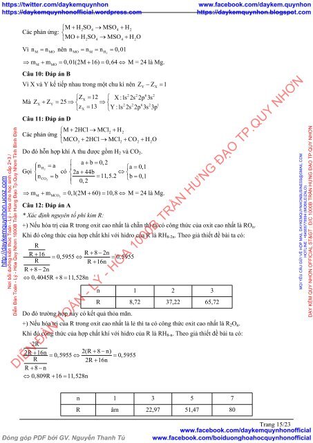 10 Chủ đề Công Phá các loại Bài Tập môn Hóa Học lớp 10, 11, 12 - Tập 1 (Phiên bản 2019)