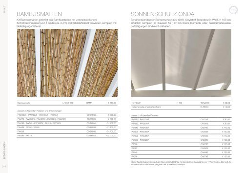 Unopiu Gartenmöbel Hauptkatalog