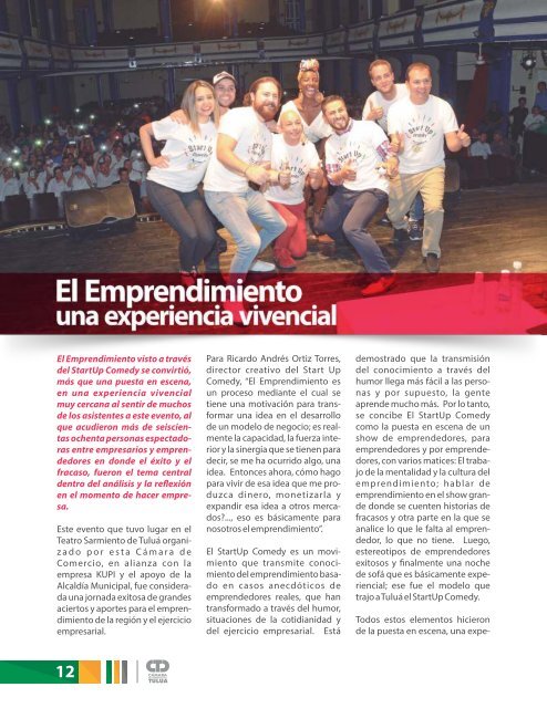 REVISTA REGIÓN ACTIVA EDICIÓN No. 12 - ABRIL 2019