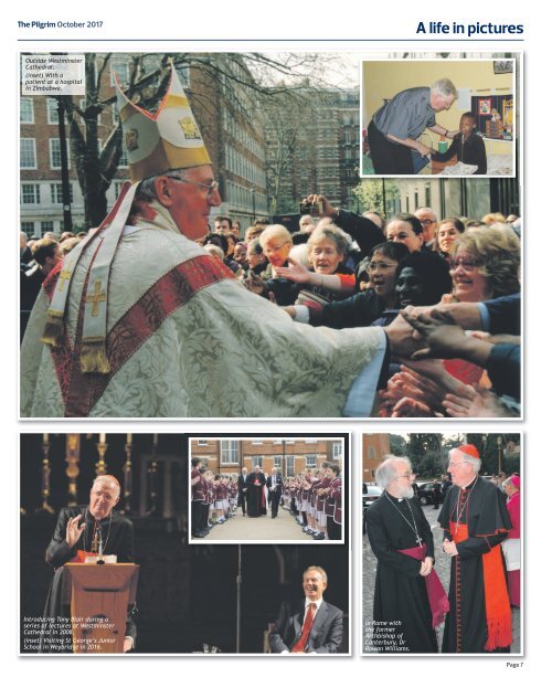 Issue 65 - The Pilgrim - October 2017 - The newspaper of the Archdiocese of Southwark