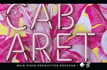 Cabaret Production Program