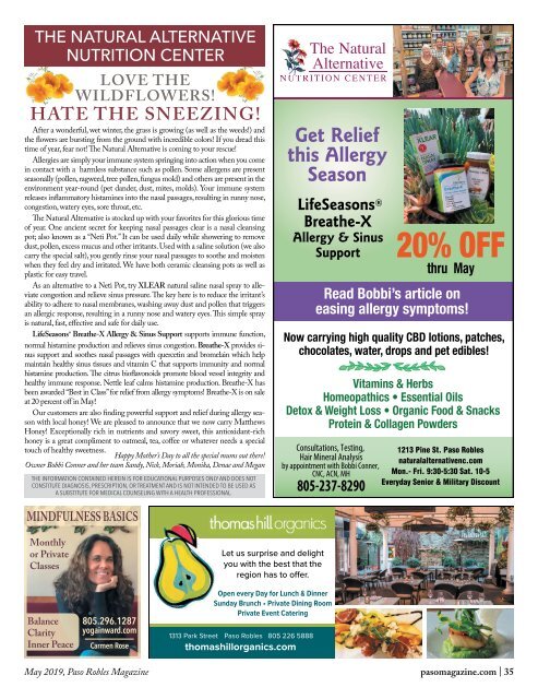 2019 May Paso Robles Magazine