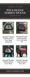 ilFornino Piccolino Series Wood Fired Pizza Oven