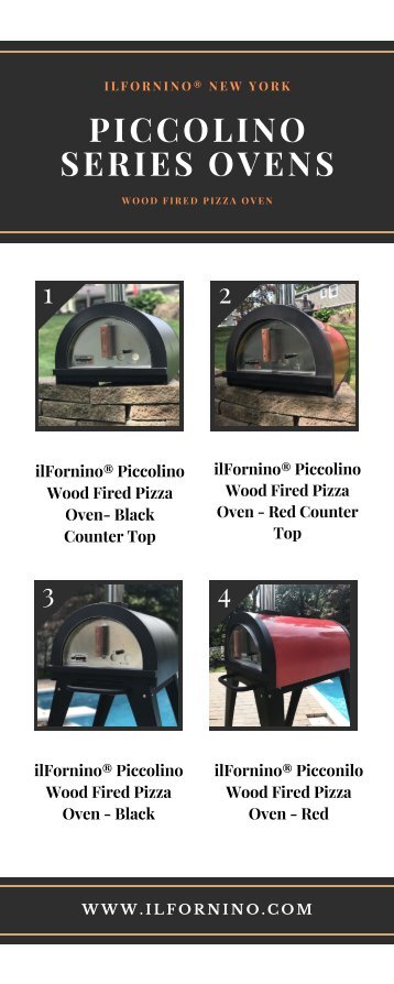 Piccolino Series Pizza Ovens 